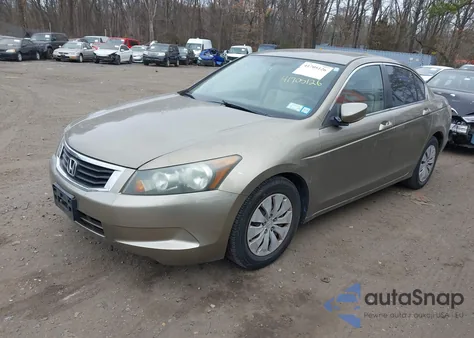 2008 Honda Accord 2.4 Lx из США, поврежденный, VIN 1HGCP26398A120859